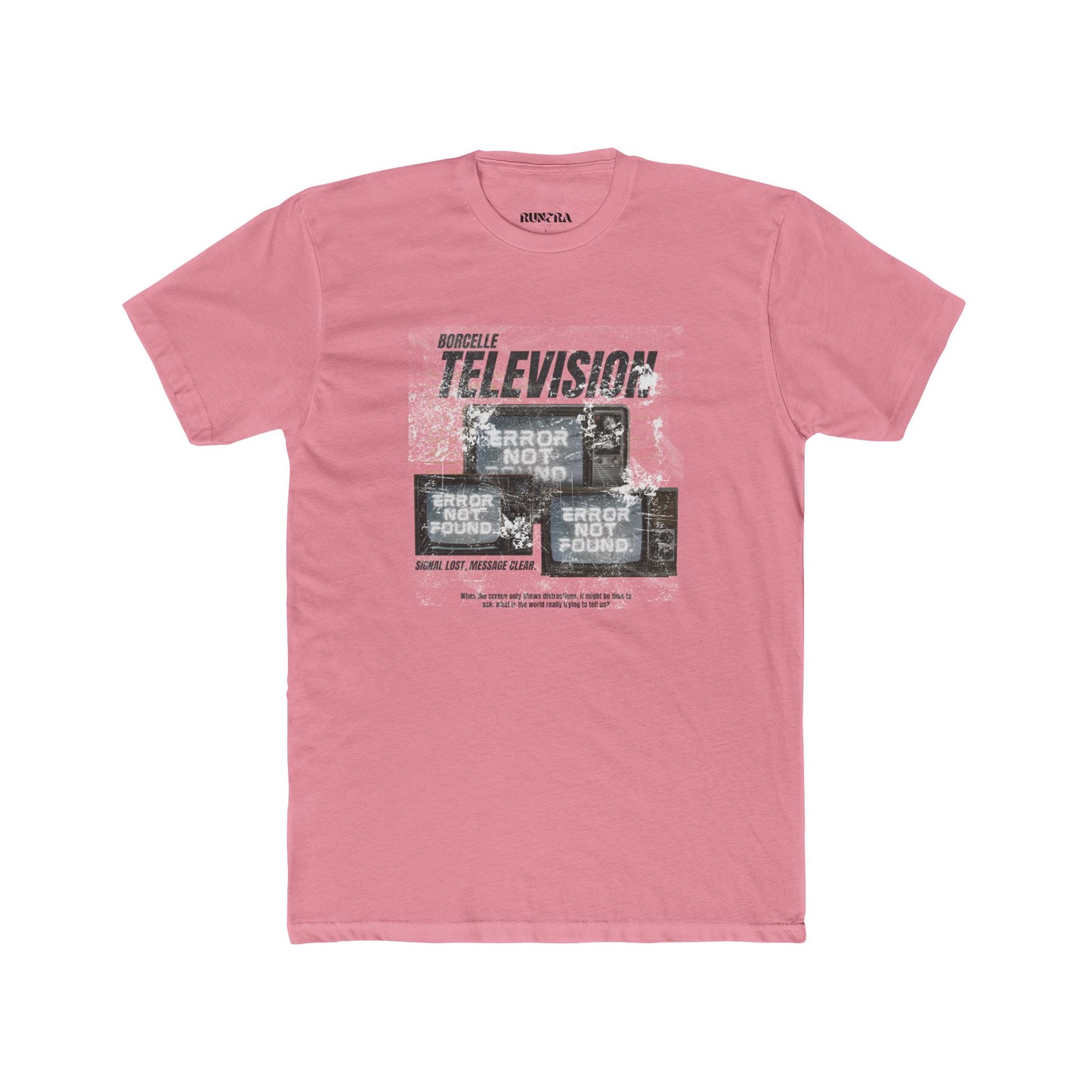 Retro Graphic Tee, Vintage Television Shirt, Casual Unisex Tee, Gifts for TV Lovers, Nostalgia T-Shirt, Comfortable Crew Neck
