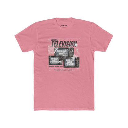 Retro Graphic Tee, Vintage Television Shirt, Casual Unisex Tee, Gifts for TV Lovers, Nostalgia T-Shirt, Comfortable Crew Neck