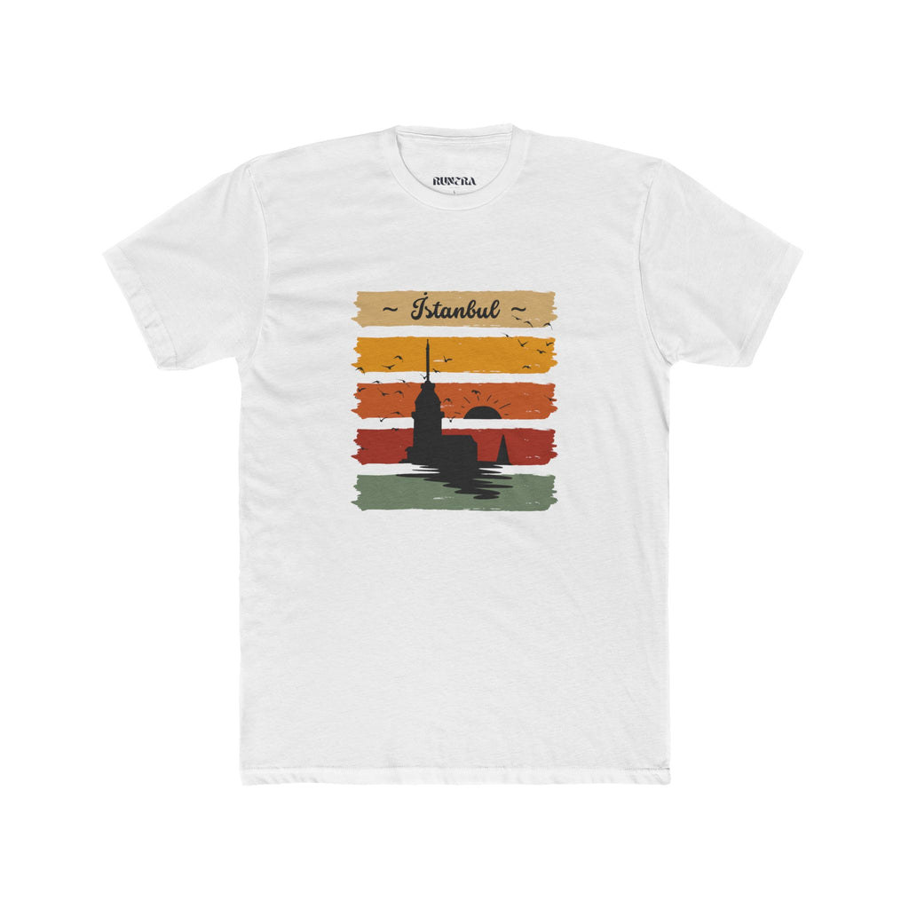 Retro Istanbul Graphic Unisex Tee, Travel Shirt, Gift for Travelers, Adventure Apparel, City Pride