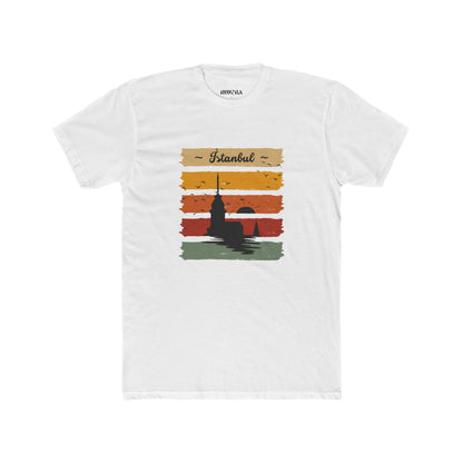 Retro Istanbul Graphic Unisex Tee, Travel Shirt, Gift for Travelers, Adventure Apparel, City Pride