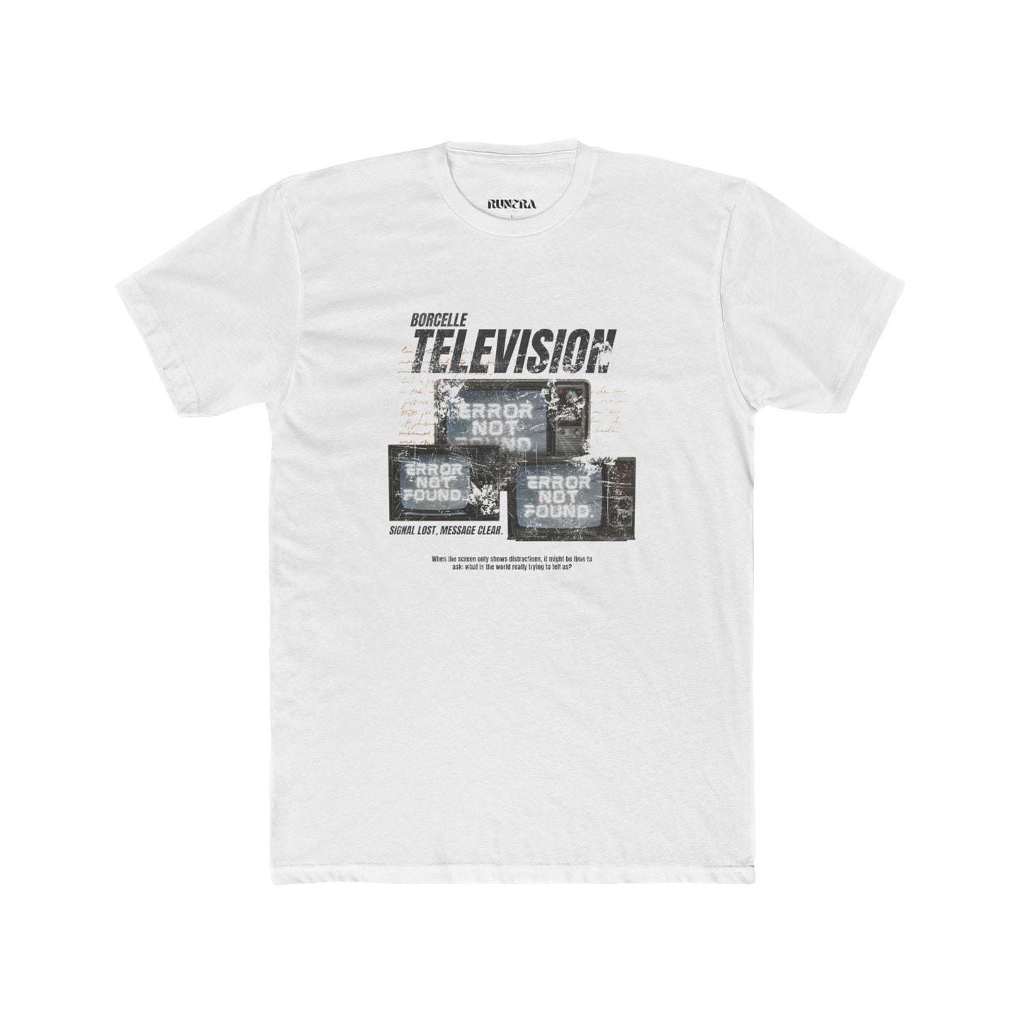 Retro Graphic Tee, Vintage Television Shirt, Casual Unisex Tee, Gifts for TV Lovers, Nostalgia T-Shirt, Comfortable Crew Neck