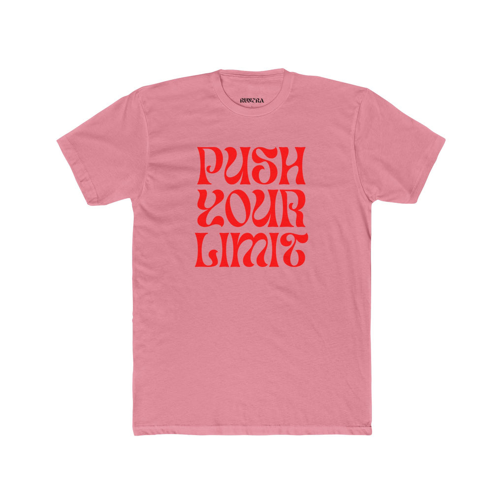 Motivational Unisex Tee - Push Your Limit, Fitness Apparel, Inspirational Shirt, Gift for Gym Lovers, Casual Wear, Positive Affirmation