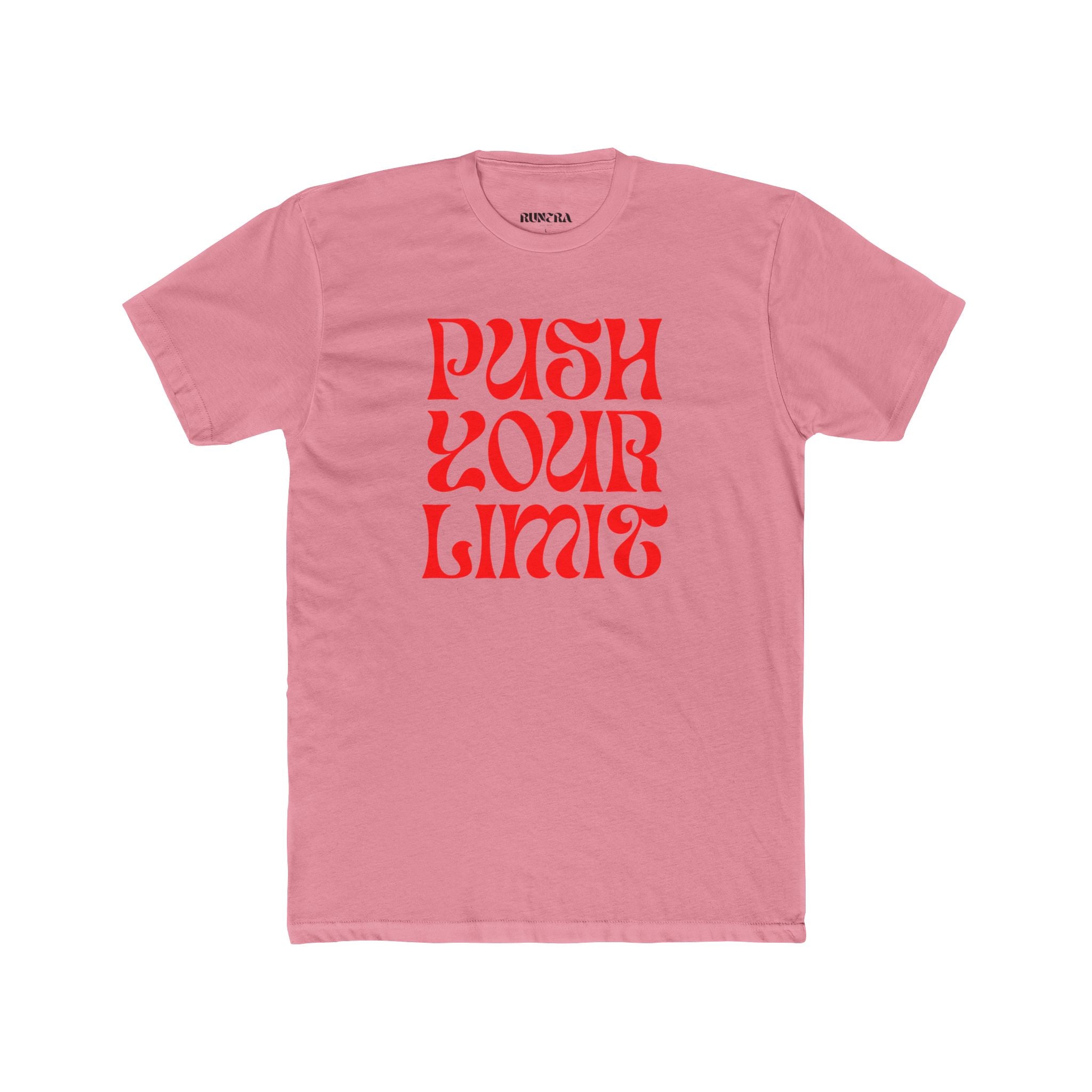 Motivational Unisex Tee - Push Your Limit, Fitness Apparel, Inspirational Shirt, Gift for Gym Lovers, Casual Wear, Positive Affirmation