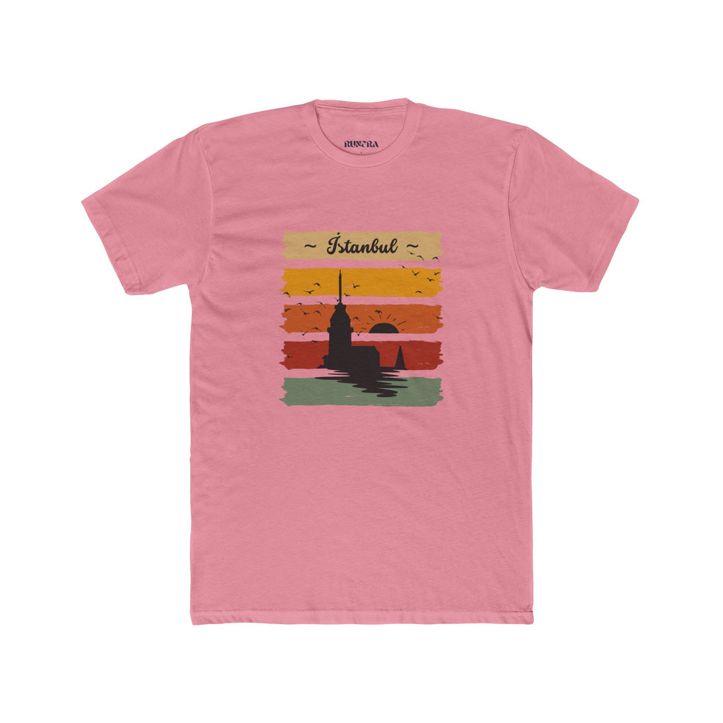 Retro Istanbul Graphic Unisex Tee, Travel Shirt, Gift for Travelers, Adventure Apparel, City Pride