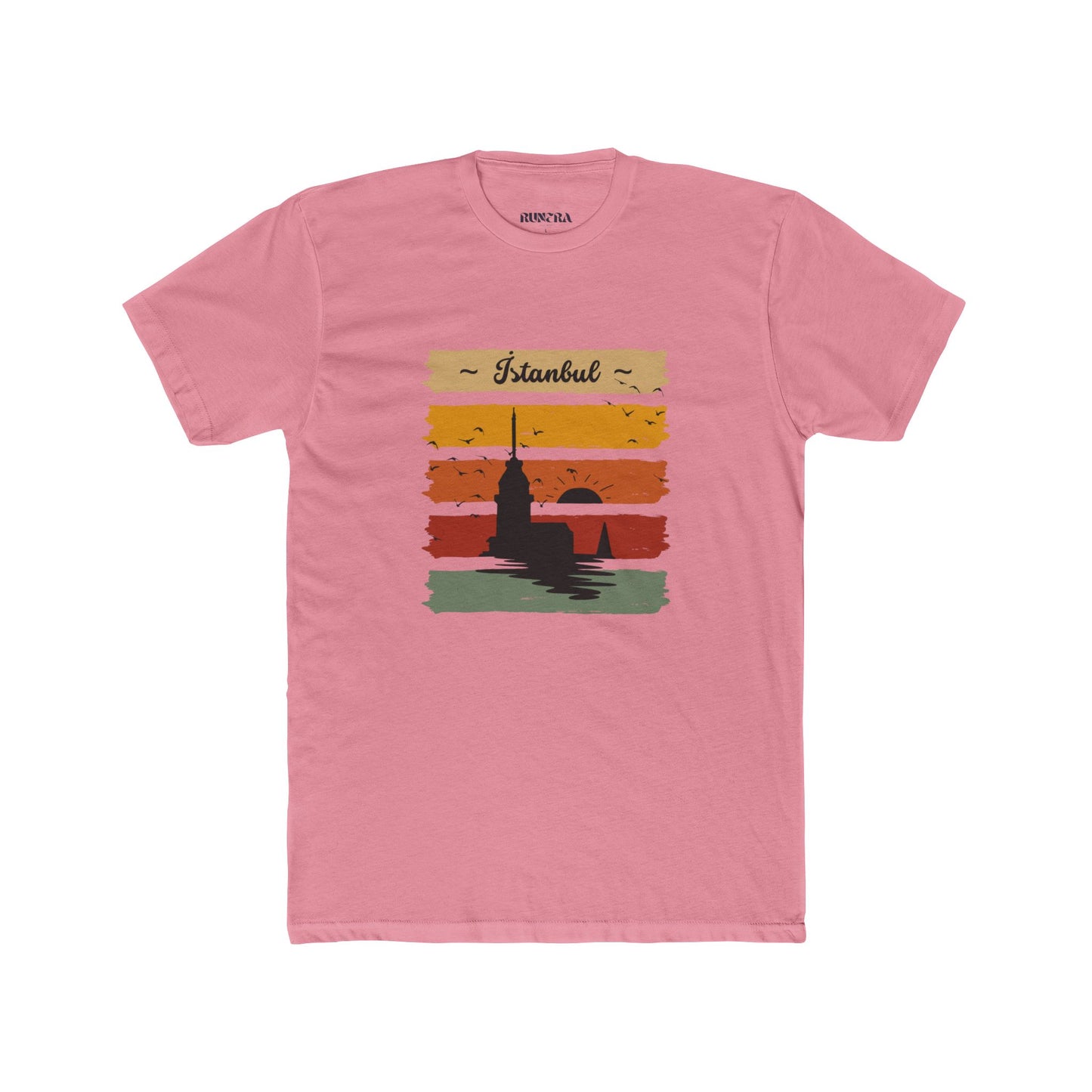 Retro Istanbul Graphic Unisex Tee, Travel Shirt, Gift for Travelers, Adventure Apparel, City Pride