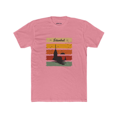 Retro Istanbul Graphic Unisex Tee, Travel Shirt, Gift for Travelers, Adventure Apparel, City Pride
