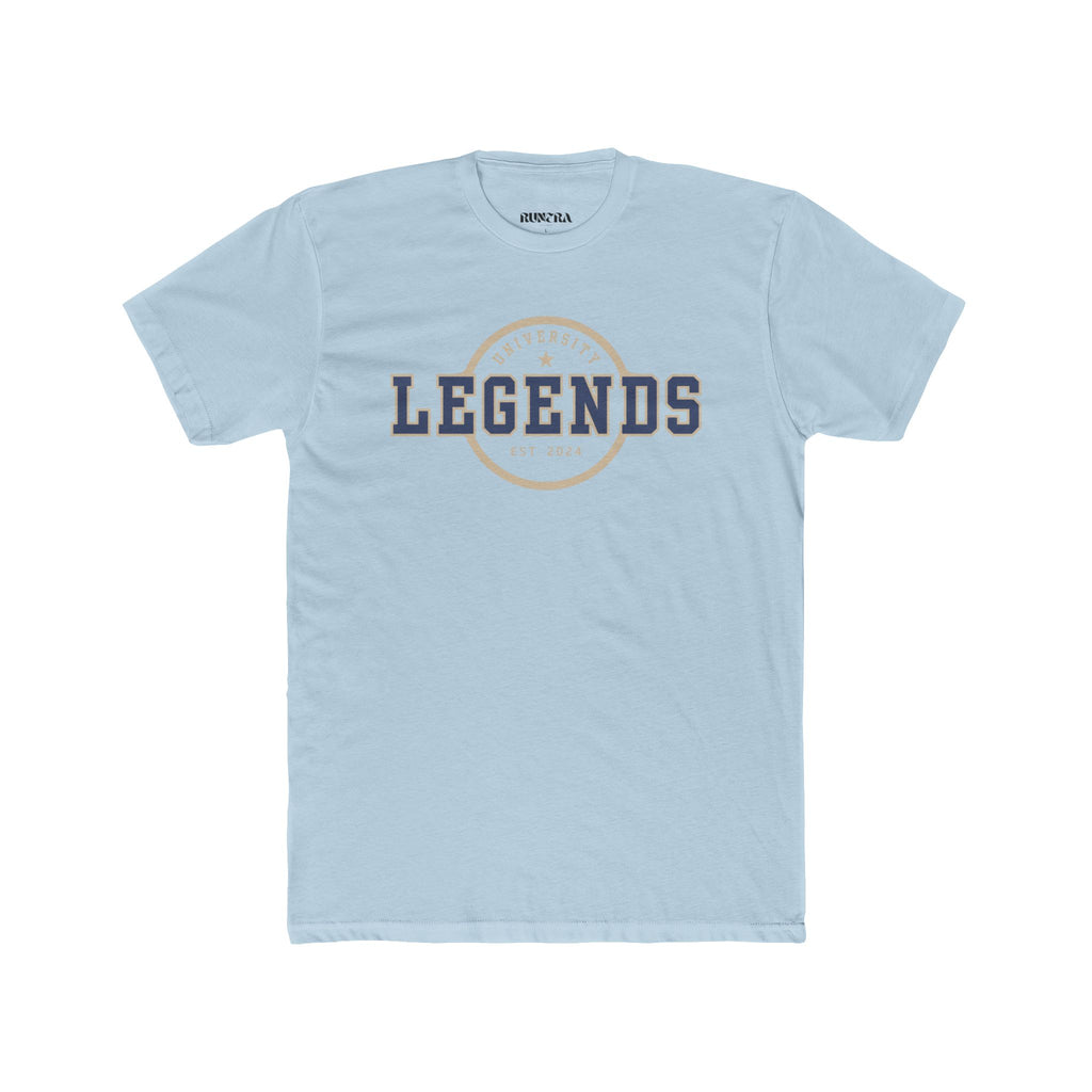 Legends Unisex Cotton Crew Tee, Casual Wear, Comfortable Shirt, Gift for Sports Fans, Birthday Present, Everyday Style