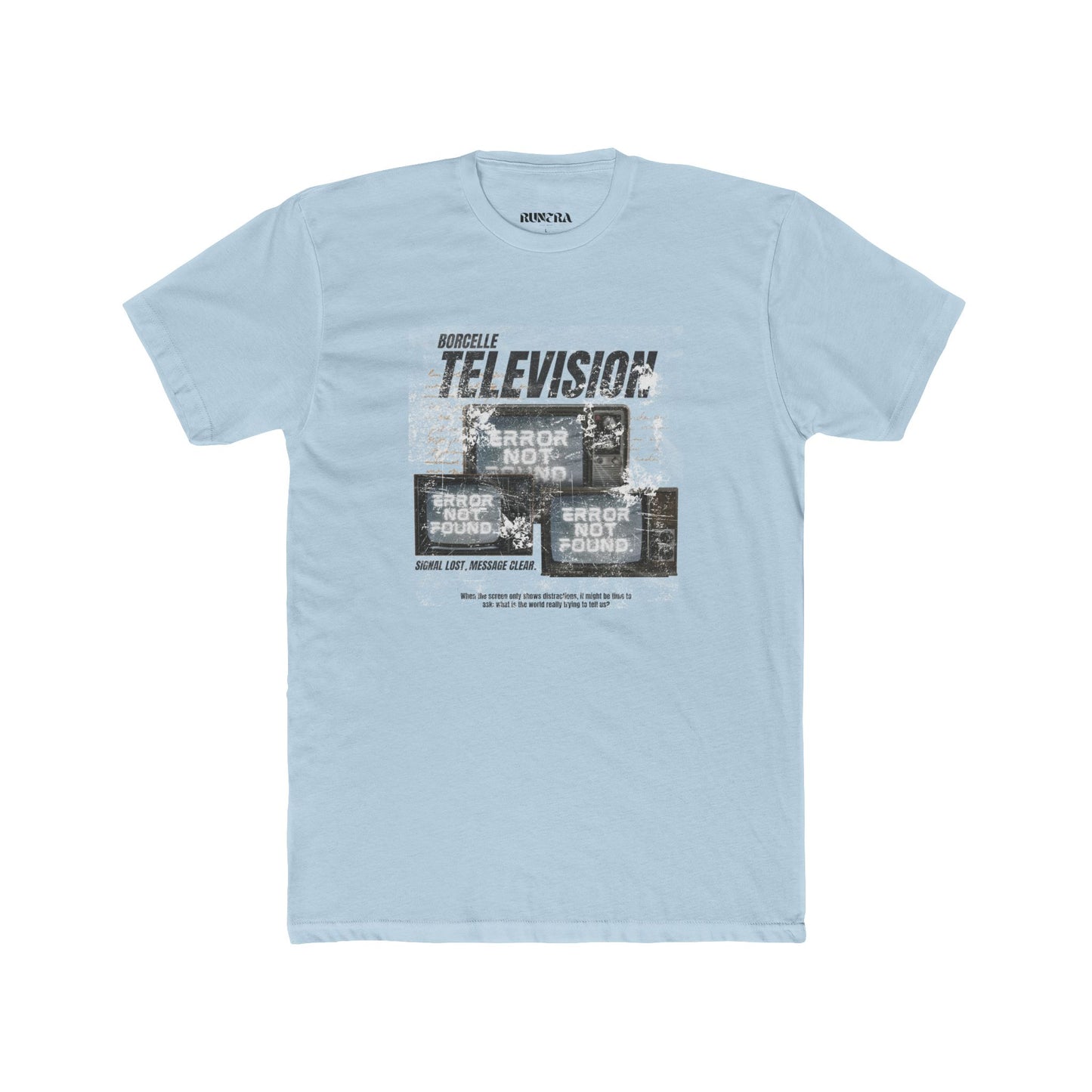 Retro Graphic Tee, Vintage Television Shirt, Casual Unisex Tee, Gifts for TV Lovers, Nostalgia T-Shirt, Comfortable Crew Neck