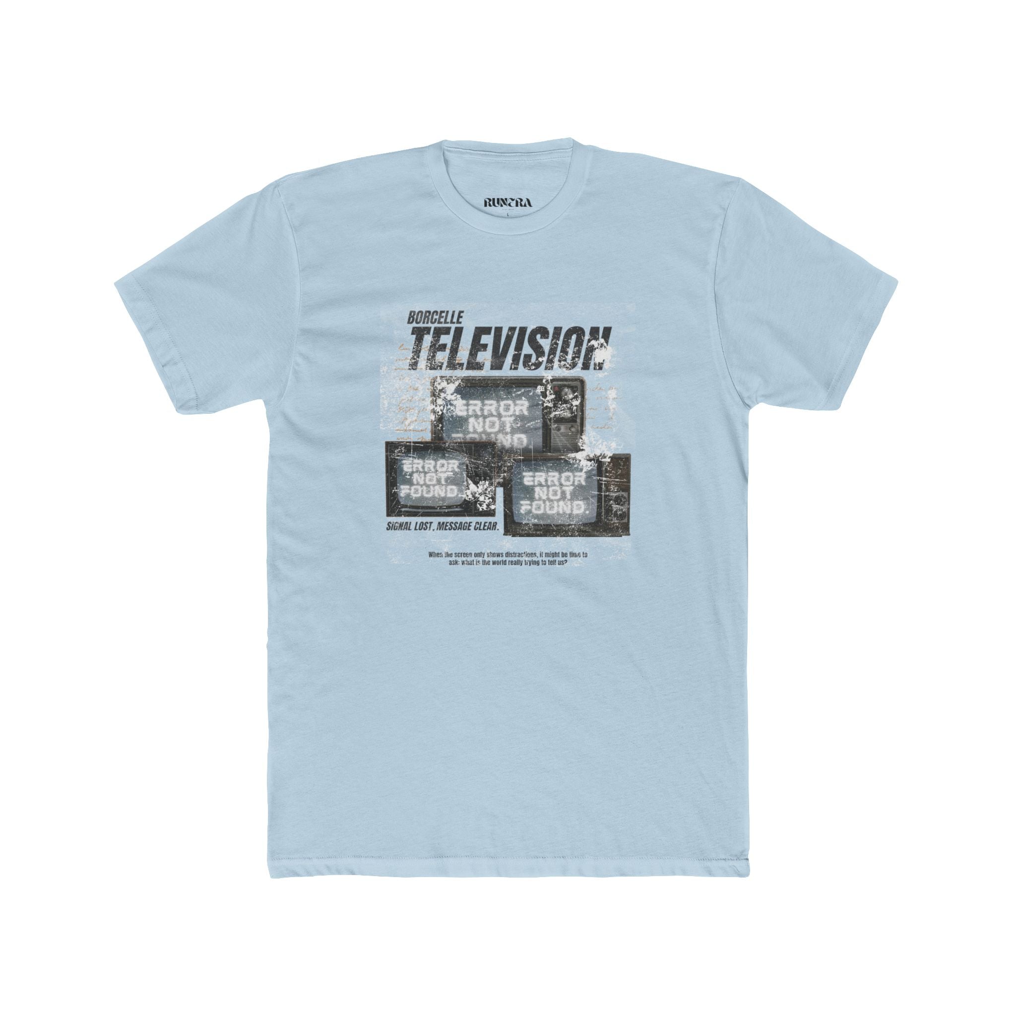 Retro Graphic Tee, Vintage Television Shirt, Casual Unisex Tee, Gifts for TV Lovers, Nostalgia T-Shirt, Comfortable Crew Neck