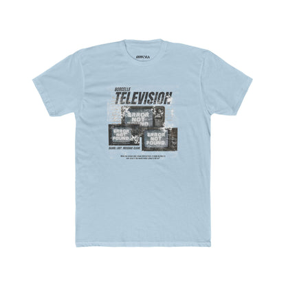 Retro Graphic Tee, Vintage Television Shirt, Casual Unisex Tee, Gifts for TV Lovers, Nostalgia T-Shirt, Comfortable Crew Neck
