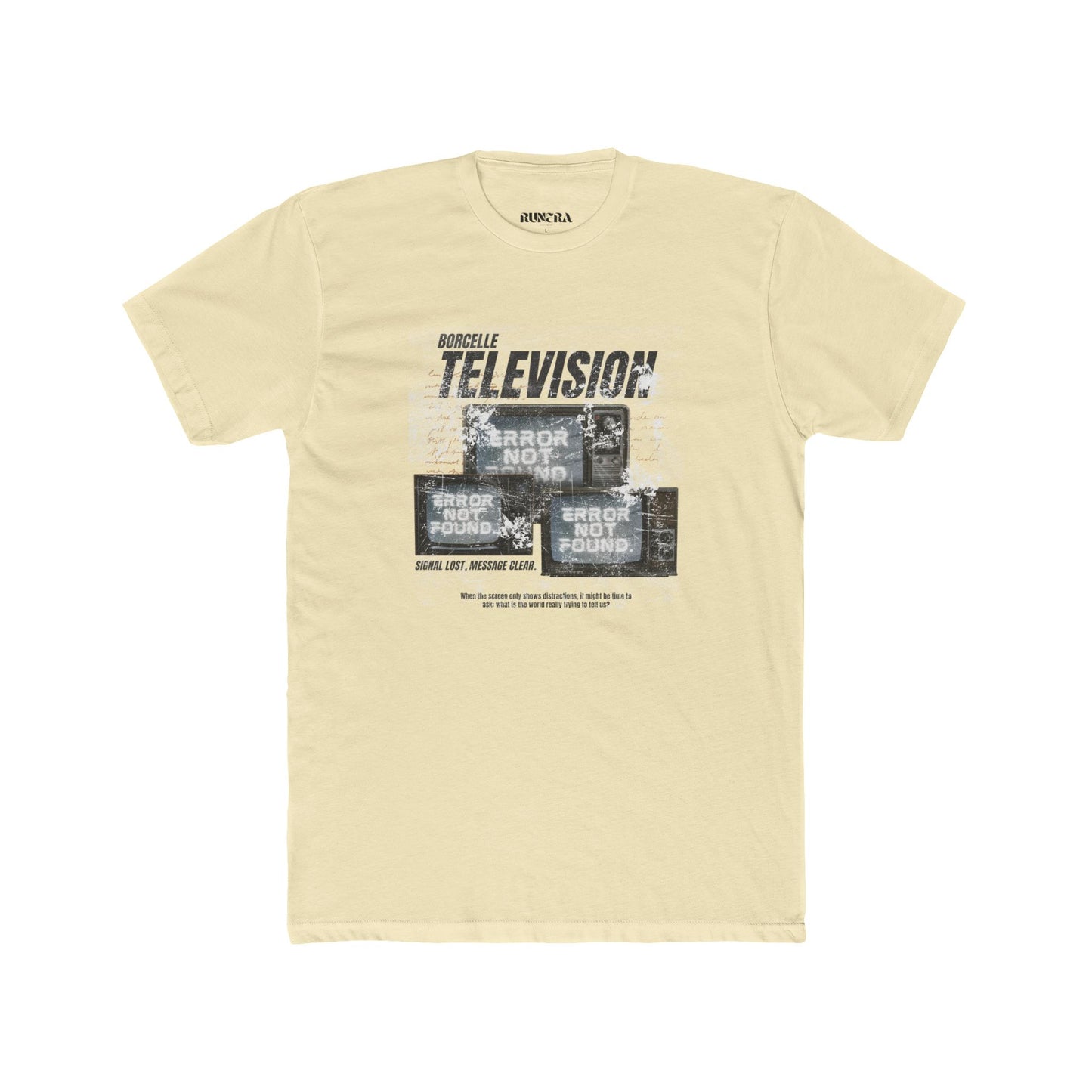 Retro Graphic Tee, Vintage Television Shirt, Casual Unisex Tee, Gifts for TV Lovers, Nostalgia T-Shirt, Comfortable Crew Neck