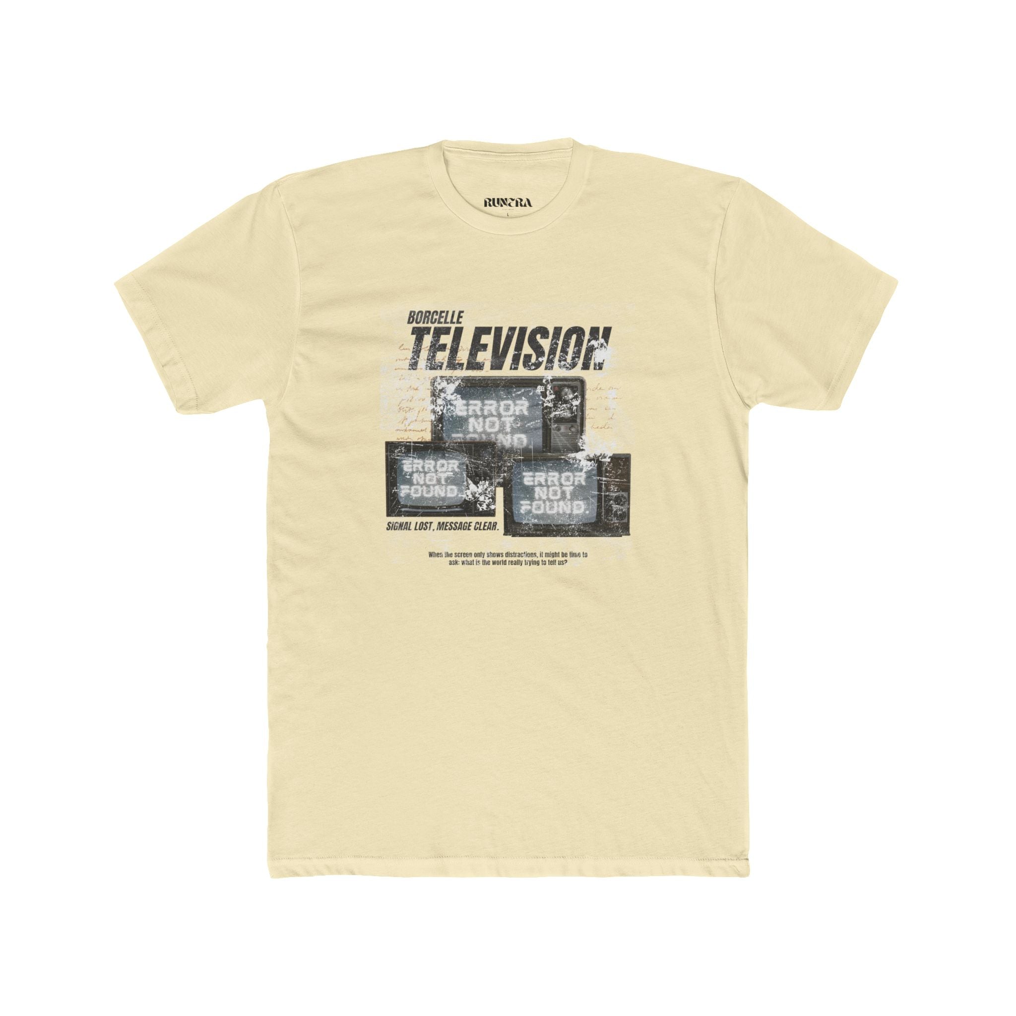 Retro Graphic Tee, Vintage Television Shirt, Casual Unisex Tee, Gifts for TV Lovers, Nostalgia T-Shirt, Comfortable Crew Neck