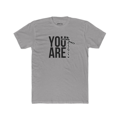 Inspirational Unisex Cotton Crew Tee - You Are Enough, Motivational Shirt, Gift for Friends, Positive Affirmation Apparel, Everyday Wear