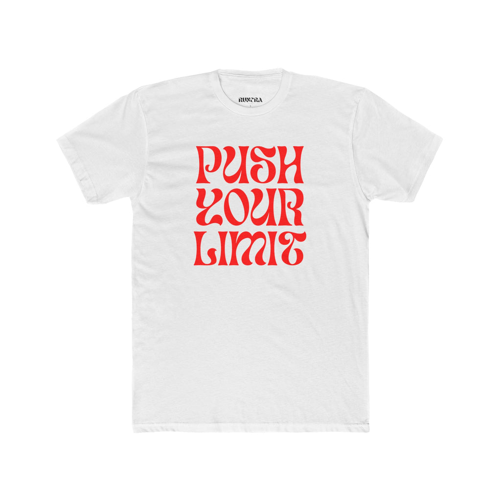 Motivational Unisex Tee - Push Your Limit, Fitness Apparel, Inspirational Shirt, Gift for Gym Lovers, Casual Wear, Positive Affirmation