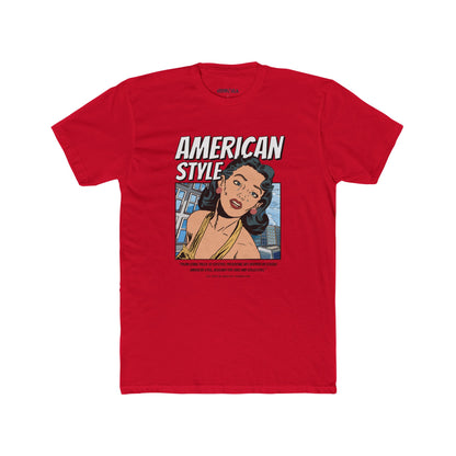 Vintage American Style Tee, Retro Graphic T-Shirt, Unisex Casual Wear, Gift for Her, Birthday Gift, Americana Fashion