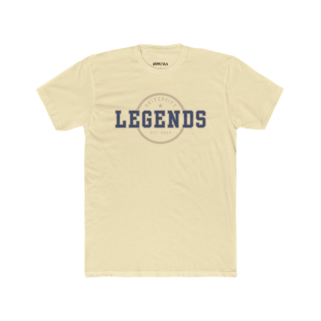 Legends Unisex Cotton Crew Tee, Casual Wear, Comfortable Shirt, Gift for Sports Fans, Birthday Present, Everyday Style