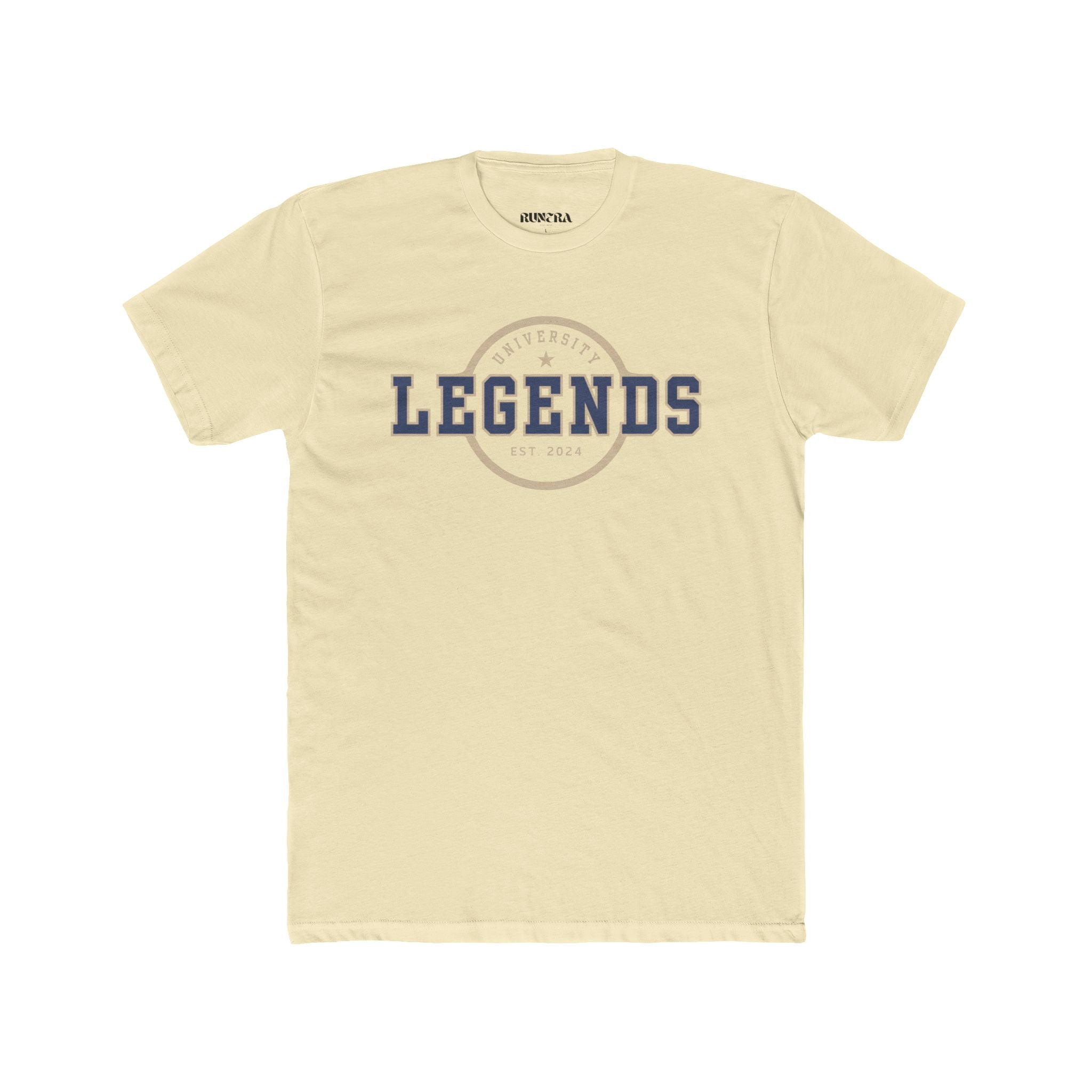 Legends Unisex Cotton Crew Tee, Casual Wear, Comfortable Shirt, Gift for Sports Fans, Birthday Present, Everyday Style