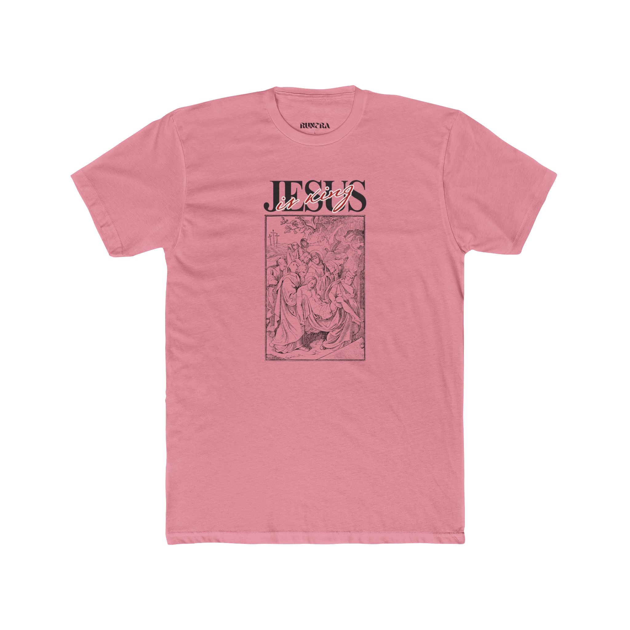 Faith-Inspired Unisex Cotton Crew Tee, Inspirational Gift, Casual Wear, Church Outing, Summer Outfit, Religious Apparel