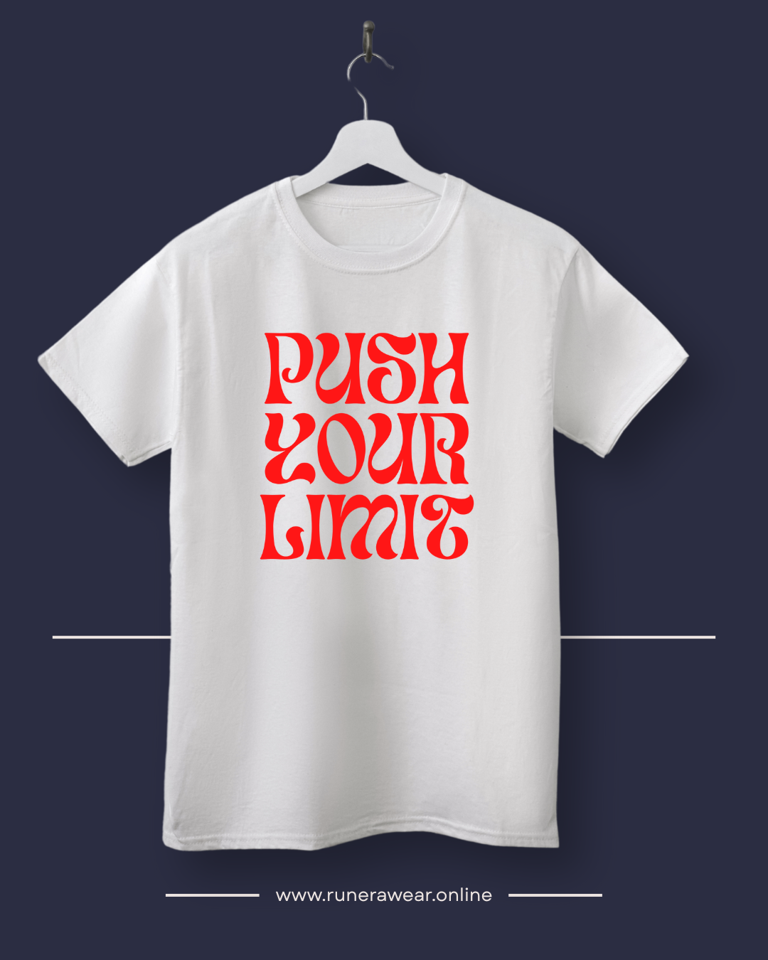 Motivational Unisex Tee - Push Your Limit, Fitness Apparel, Inspirational Shirt, Gift for Gym Lovers, Casual Wear, Positive Affirmation