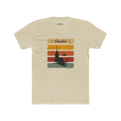 Retro Istanbul Graphic Unisex Tee, Travel Shirt, Gift for Travelers, Adventure Apparel, City Pride