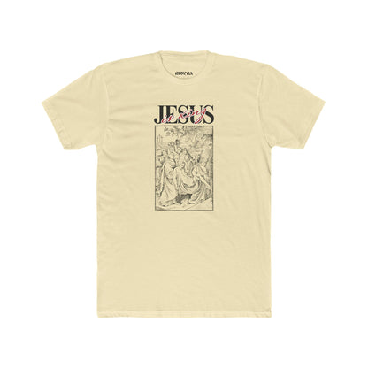 Faith-Inspired Unisex Cotton Crew Tee, Inspirational Gift, Casual Wear, Church Outing, Summer Outfit, Religious Apparel