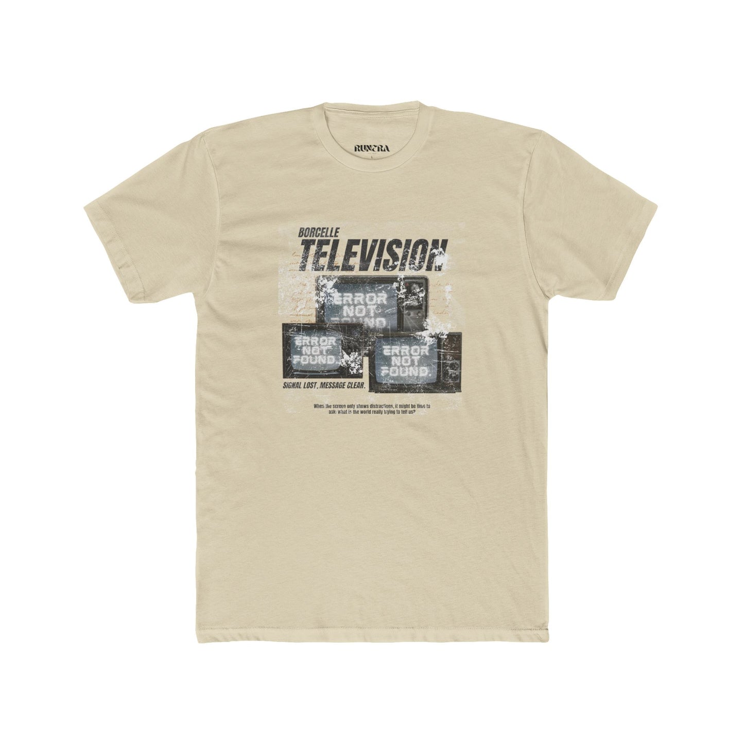 Retro Graphic Tee, Vintage Television Shirt, Casual Unisex Tee, Gifts for TV Lovers, Nostalgia T-Shirt, Comfortable Crew Neck