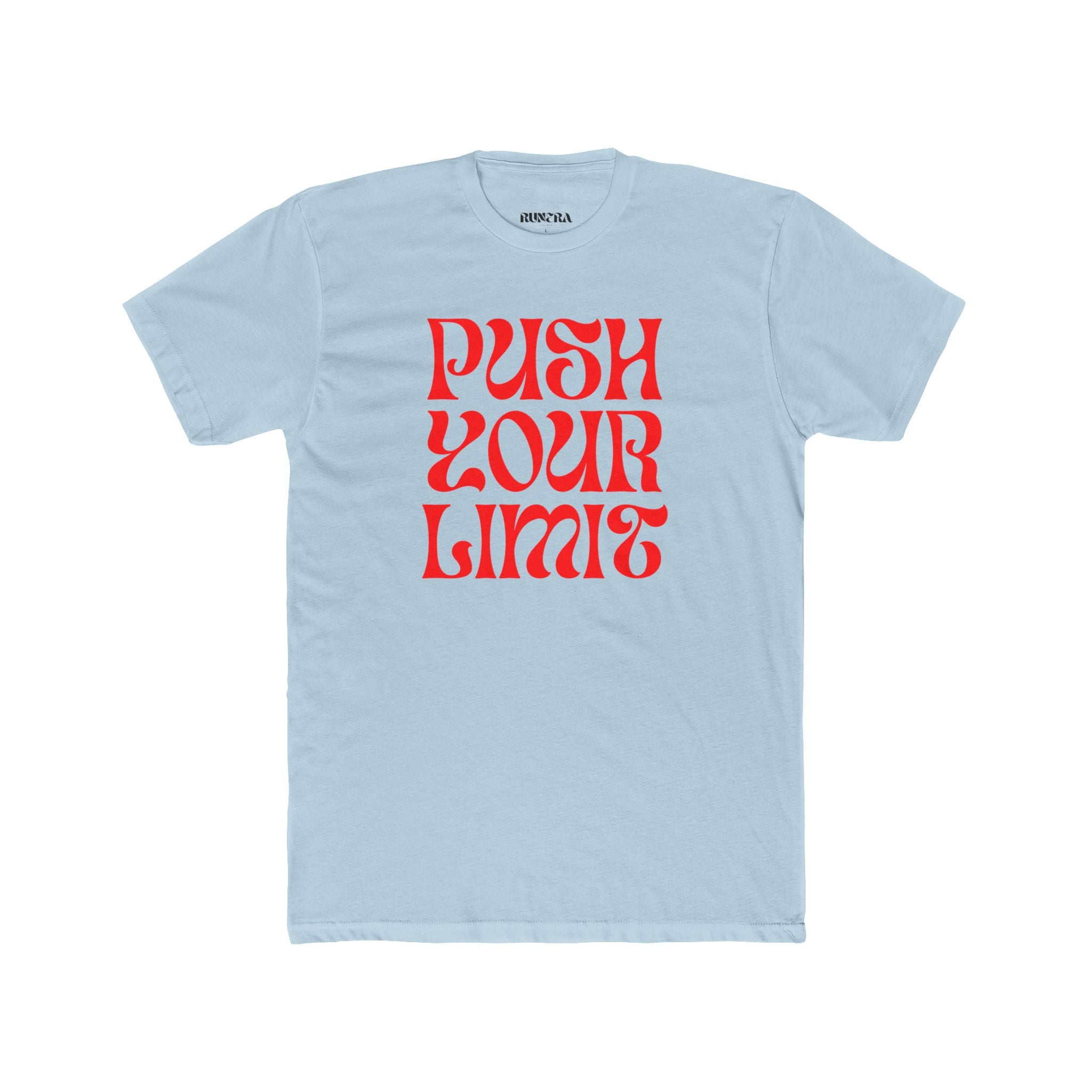 Motivational Unisex Tee - Push Your Limit, Fitness Apparel, Inspirational Shirt, Gift for Gym Lovers, Casual Wear, Positive Affirmation