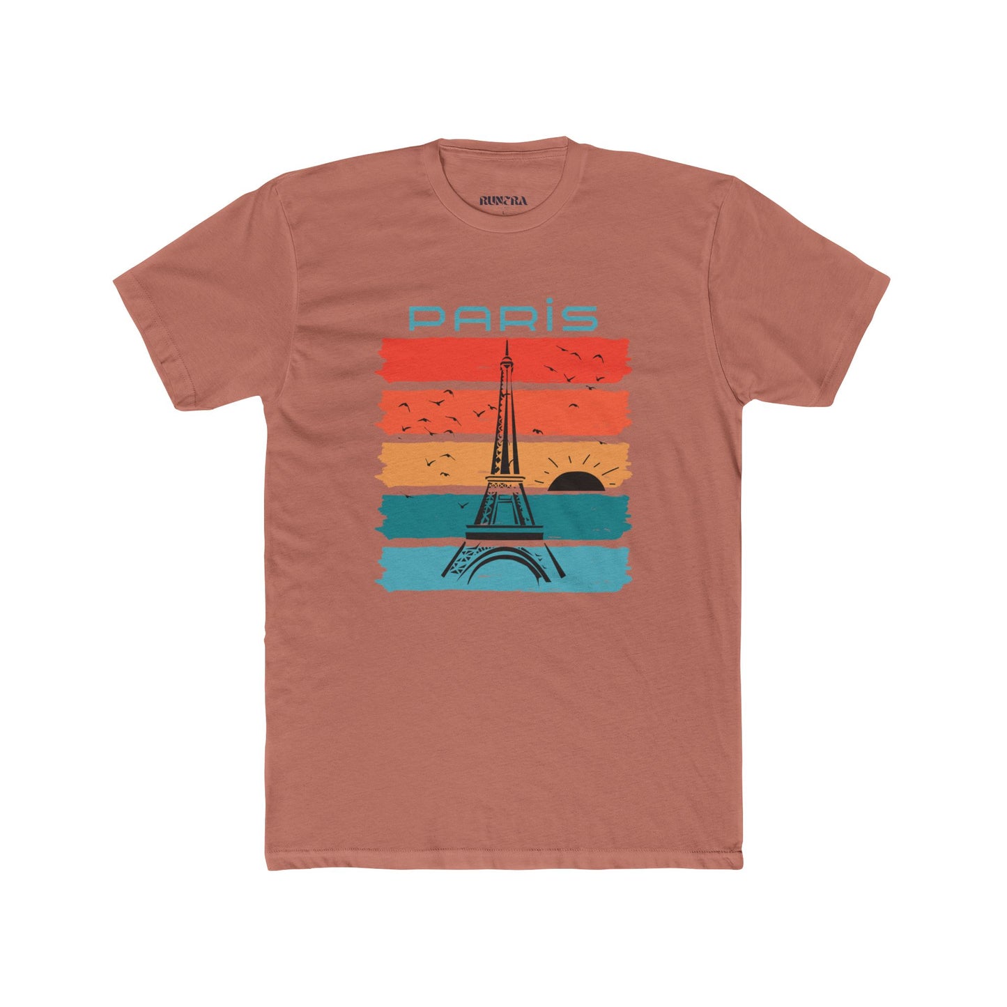 Paris Vintage Graphic Tee for Travelers, Unisex Cotton Crew T-Shirt, Paris Lover Shirt, Travel Gift, Adventure Apparel