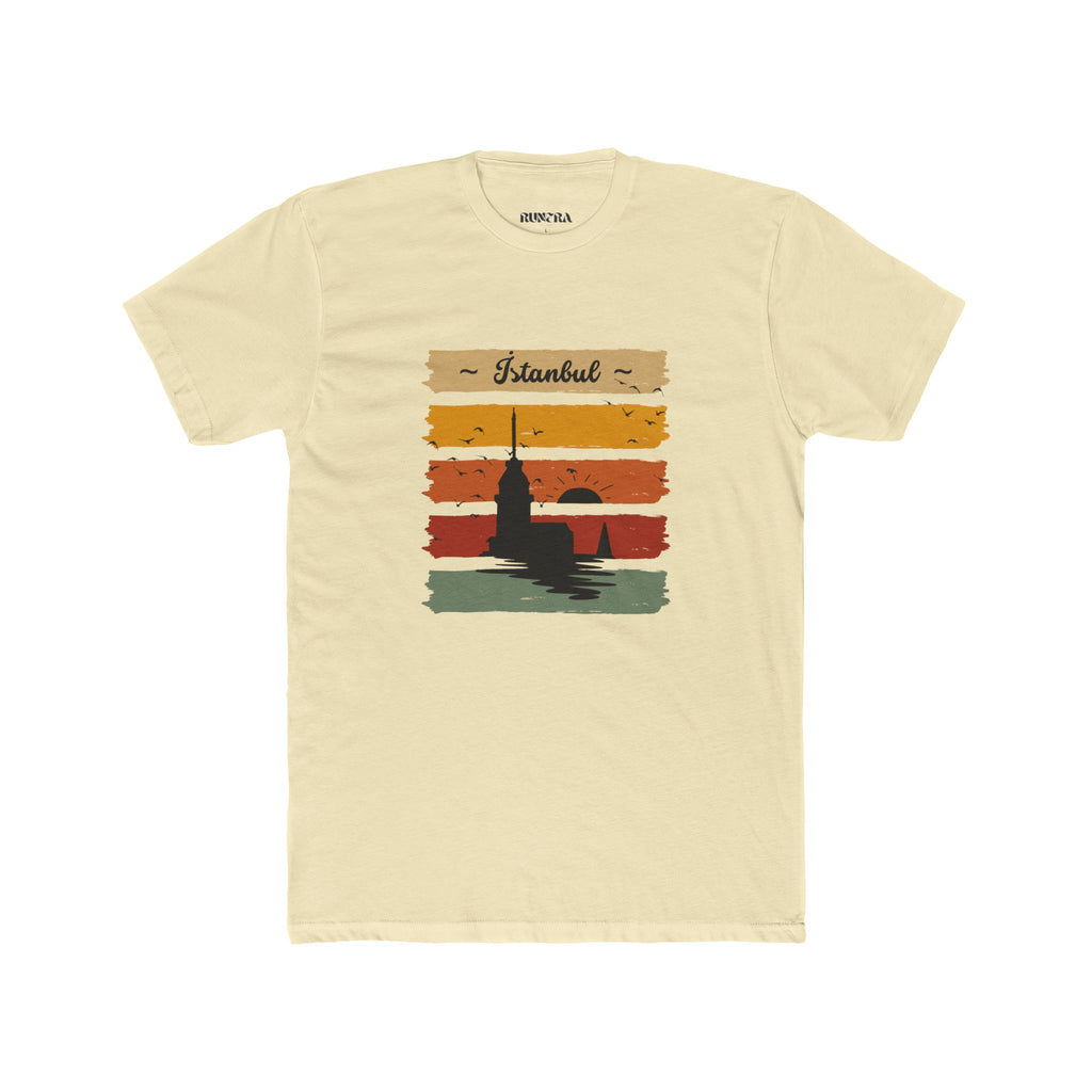Retro Istanbul Graphic Unisex Tee, Travel Shirt, Gift for Travelers, Adventure Apparel, City Pride