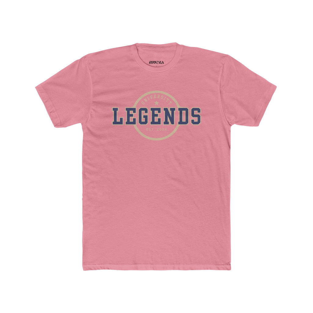 Legends Unisex Cotton Crew Tee, Casual Wear, Comfortable Shirt, Gift for Sports Fans, Birthday Present, Everyday Style