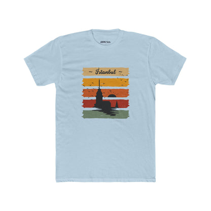 Retro Istanbul Graphic Unisex Tee, Travel Shirt, Gift for Travelers, Adventure Apparel, City Pride