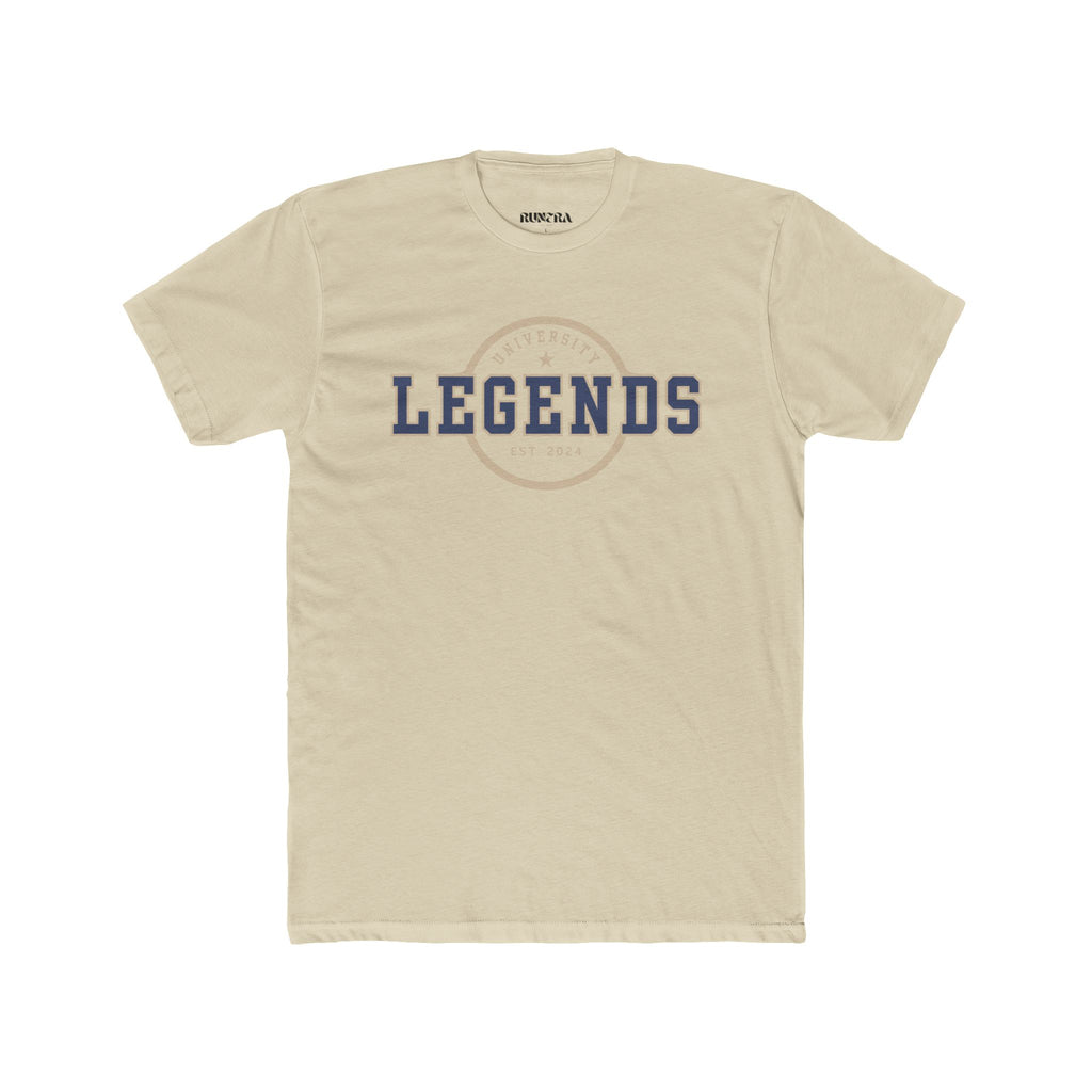 Legends Unisex Cotton Crew Tee, Casual Wear, Comfortable Shirt, Gift for Sports Fans, Birthday Present, Everyday Style