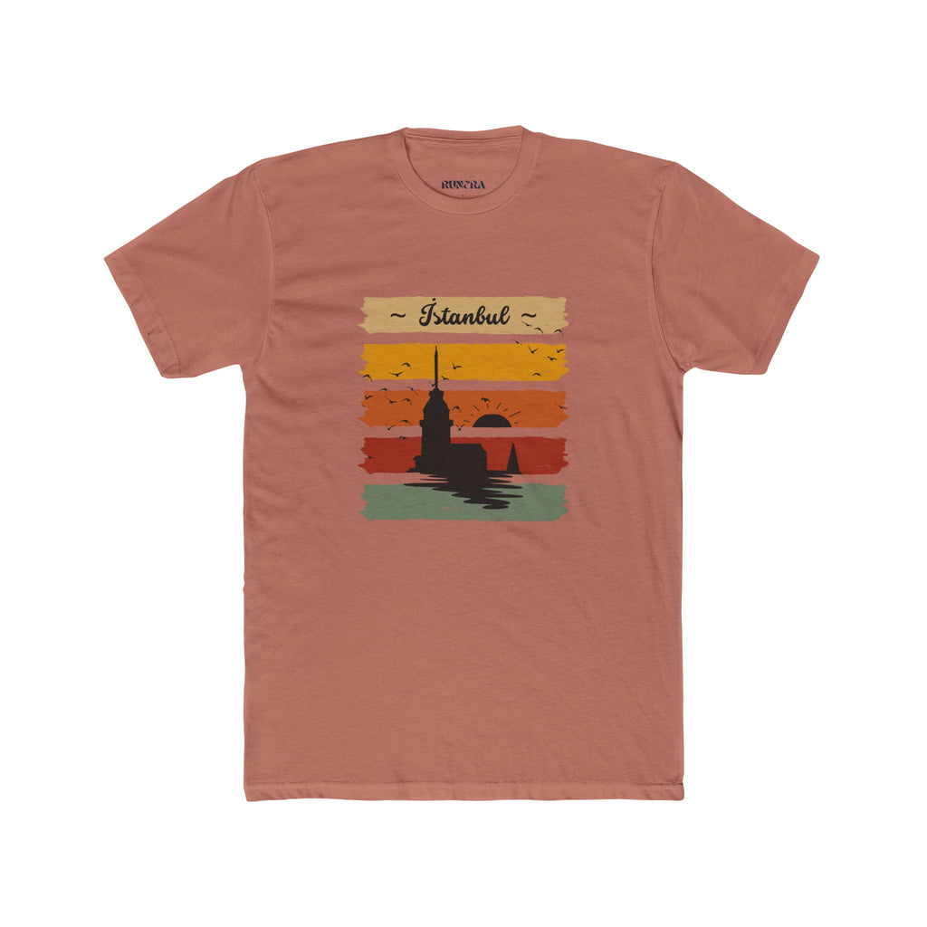 Retro Istanbul Graphic Unisex Tee, Travel Shirt, Gift for Travelers, Adventure Apparel, City Pride