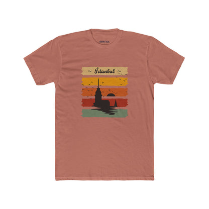 Retro Istanbul Graphic Unisex Tee, Travel Shirt, Gift for Travelers, Adventure Apparel, City Pride