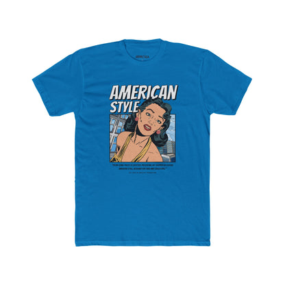 Vintage American Style Tee, Retro Graphic T-Shirt, Unisex Casual Wear, Gift for Her, Birthday Gift, Americana Fashion