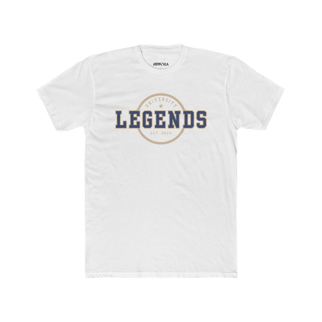 Legends Unisex Cotton Crew Tee, Casual Wear, Comfortable Shirt, Gift for Sports Fans, Birthday Present, Everyday Style