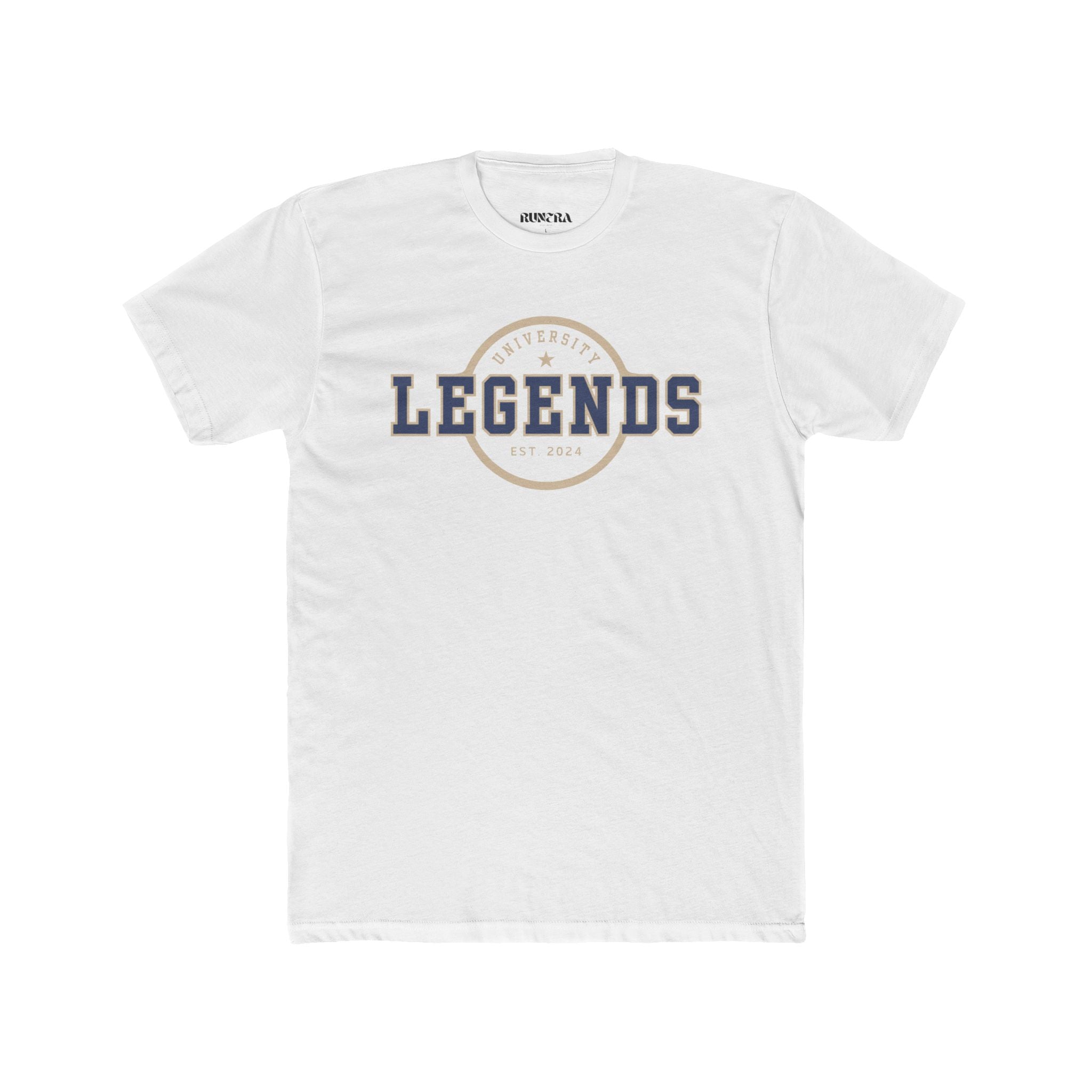 Legends Unisex Cotton Crew Tee, Casual Wear, Comfortable Shirt, Gift for Sports Fans, Birthday Present, Everyday Style